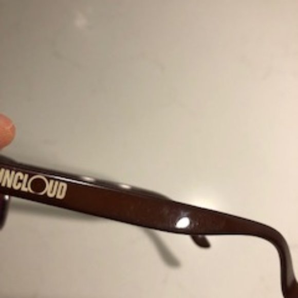 SUNCLOUD SC45 VINTAGE SCR SUNGLASSES RARE ROSE LENSES - Picture 7 of 10